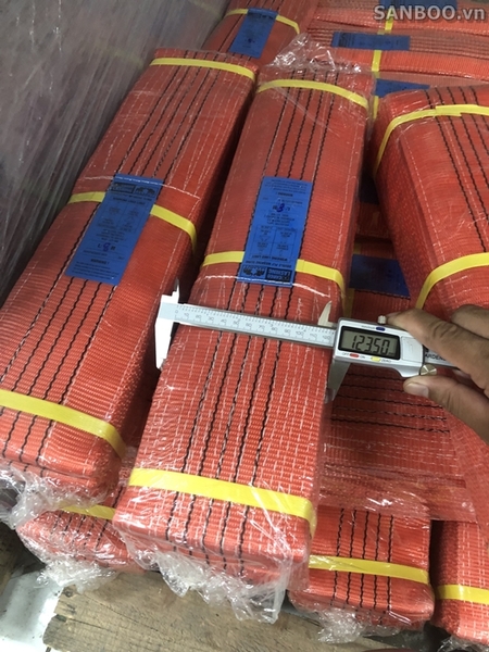 Dây cáp vải cẩu hàng 5 tấn 12.5cm - Hệ số an toàn 5:1 - Dây Cẩu Hàng, Dây Chằng Hàng Sanboo - Công Ty TNHH Sanboo Việt Nam