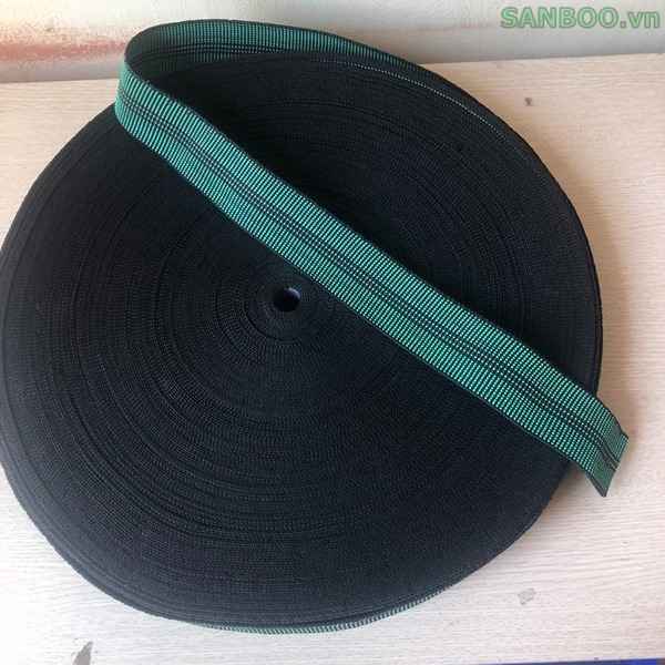 Dây thun chằng hàng dẹt bản 5cm - Dây Cẩu Hàng, Dây Chằng Hàng Sanboo - Công Ty TNHH Sanboo Việt Nam