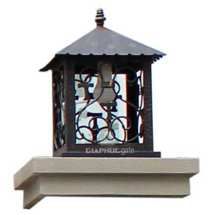 Đèn đầu cột cổng - Công Ty Cổ Phần Cổng Biệt Thự - Gia Phúc Gate