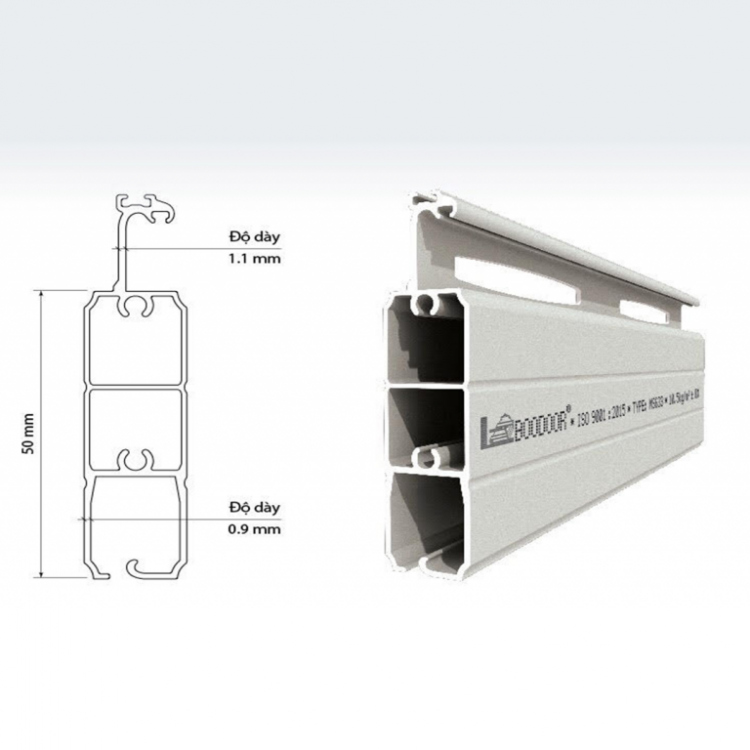 Cửa cuốn Boodoor khe thoáng - Cửa Huy Vinh - Công Ty TNHH TM - DV Huy Vinh