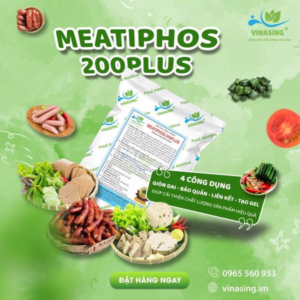 Phụ gia giòn dai Meatiphos 200Plus