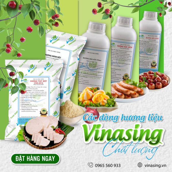 Hương liệu tạo hương trong thực phẩm