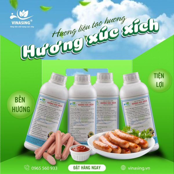 Hương xúc xích dạng lỏng Vinasing