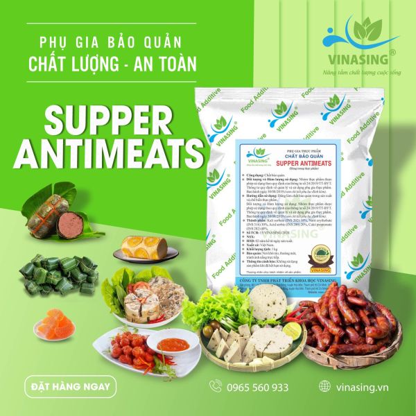 Phụ gia bảo quản Supper Antimeats
