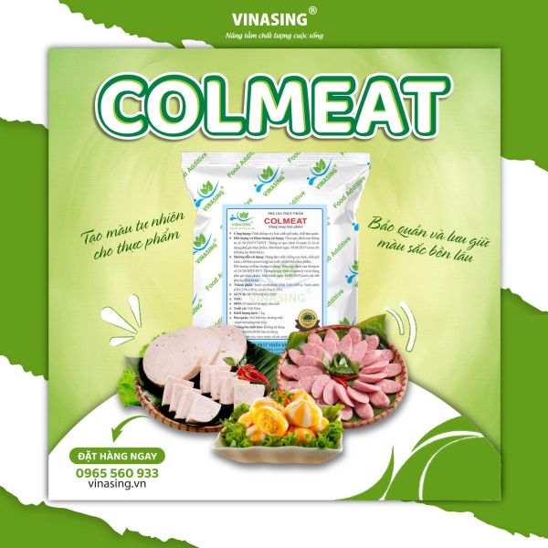 Phụ gia chống Oxy hóa giữ màu thực phẩm Colmeats