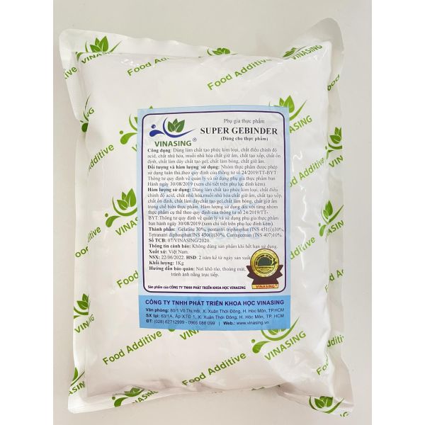 Phụ gia chuyên hàng đông lạnh Supper Gebinder