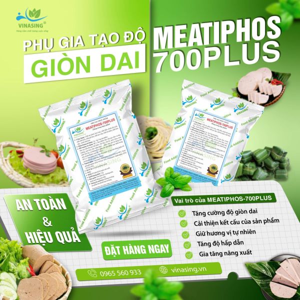 Phụ gia giòn dai Meatiphos 700Plus