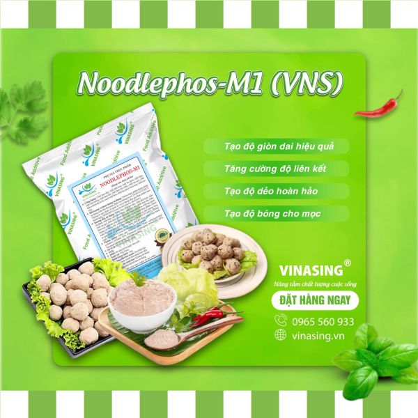 Phụ gia giòn dai Noodlephos M1-VNS