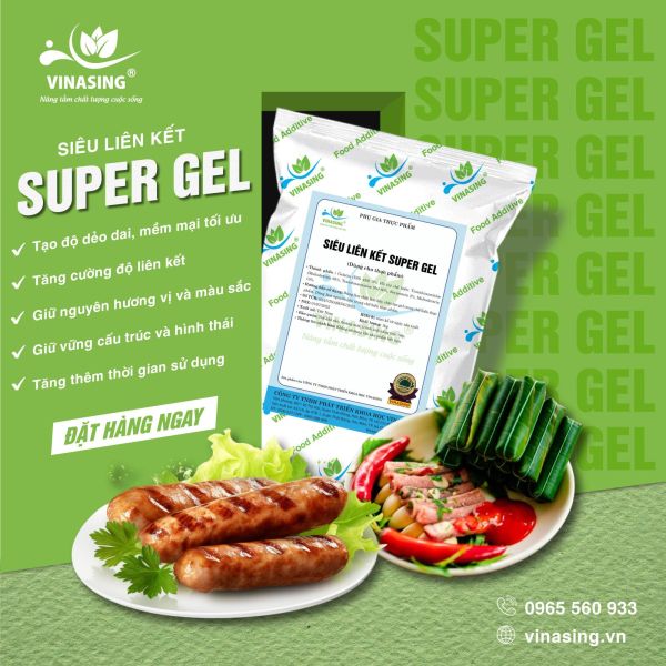 Phụ gia siêu liên kết Super Gel