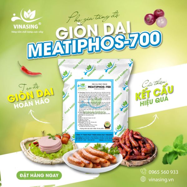 Phụ gia tăng độ giòn Meatiphos 700