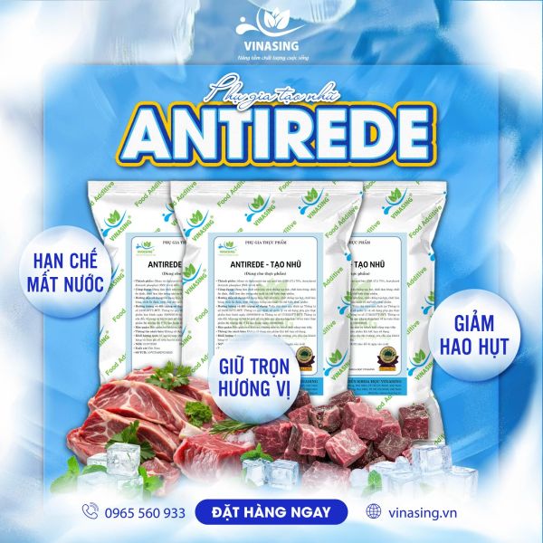 Phụ gia tạo nhũ Antirede