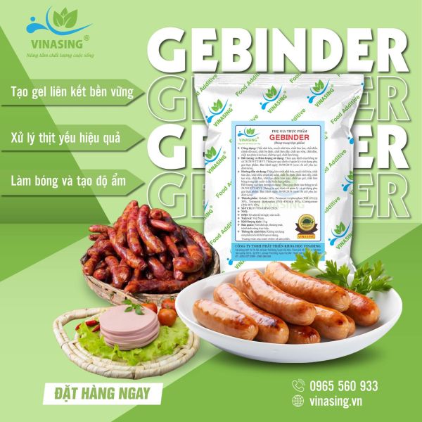 Phụ gia tạo liên kết Gebinder