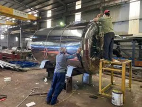 Dự án thi công bồn xử lý nước thải tại Hà Nam