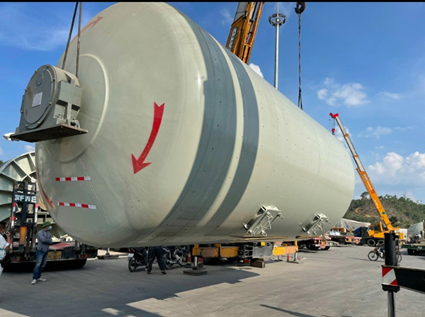 Vận chuyển, thi công lắp đặt bồn bể công nghiệp