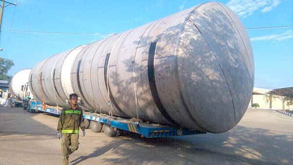 Vận chuyển, thi công lắp đặt bồn bể công nghiệp