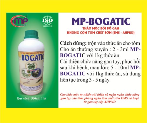 MP - BOGATIC - Thuốc Thú Y Thủy Sản Mỹ Phú - Công Ty TNHH Sản Xuất Kinh Doanh Mỹ Phú