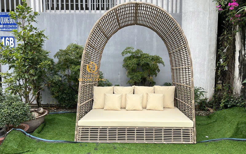 Ghế sofa mây nhựa - Bàn Ghế Nhựa Giả Mây Quang Đông - Công Ty TNHH Nội Thất Quang Đông