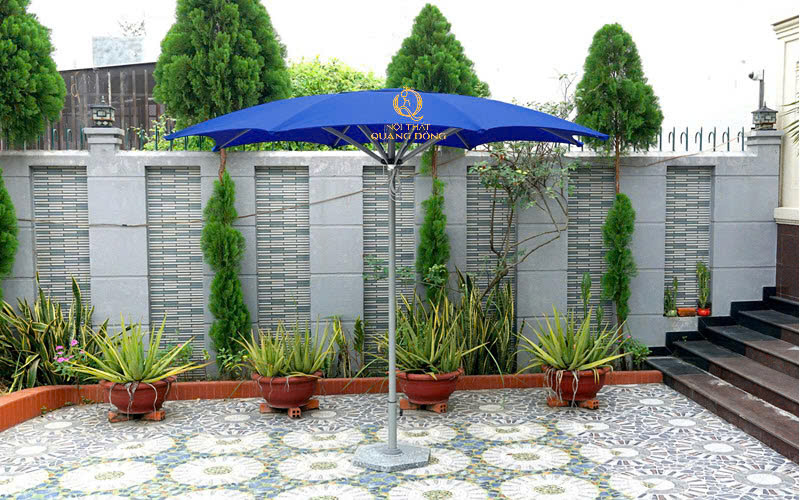 Ô dù che nắng - Bàn Ghế Nhựa Giả Mây Quang Đông - Công Ty TNHH Nội Thất Quang Đông