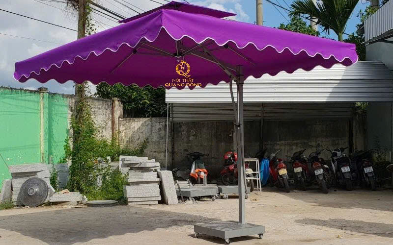 Ô dù che nắng - Bàn Ghế Nhựa Giả Mây Quang Đông - Công Ty TNHH Nội Thất Quang Đông