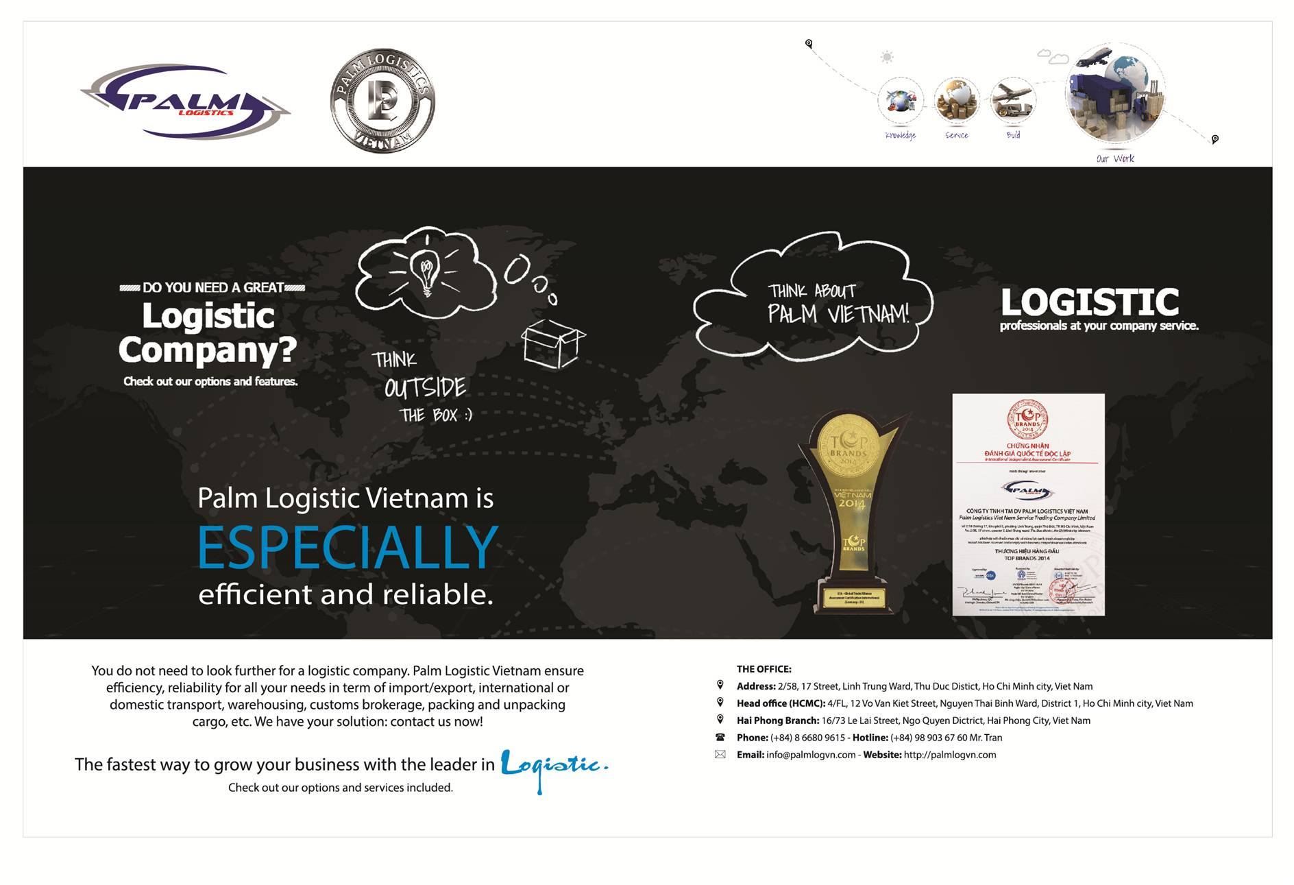 Hình ảnh công ty Palm Logistics - PALM LOGISTICS CO., LTD