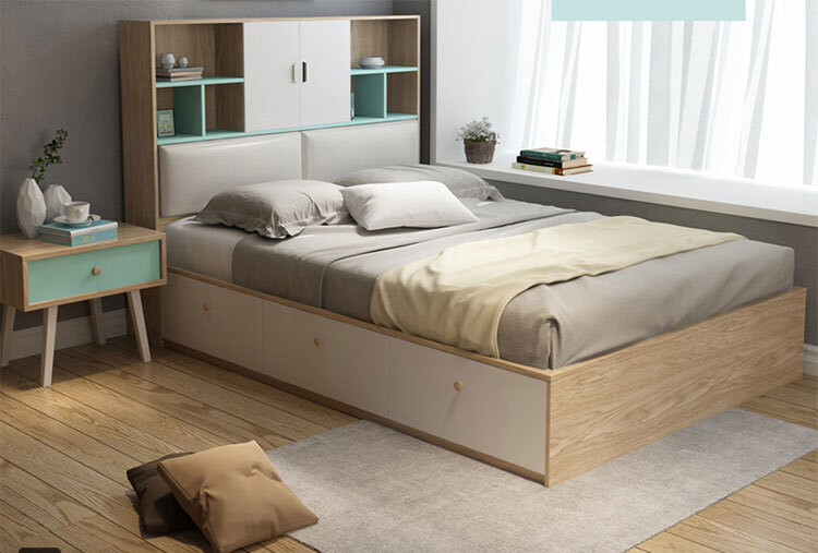 Giường ngủ GN03 - Gia Công Gỗ Việt Hưng - Công Ty Cổ Phần Đầu Tư Công Nghệ Phát Triển Việt Hưng