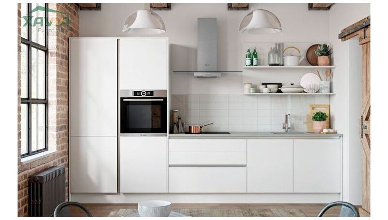 Tủ bếp Laminate - Gia Công Gỗ Việt Hưng - Công Ty Cổ Phần Đầu Tư Công Nghệ Phát Triển Việt Hưng