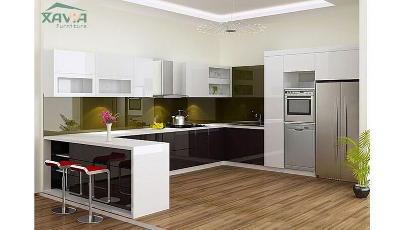 Tủ bếp gỗ nhựa Picomat - Gia Công Gỗ Việt Hưng - Công Ty Cổ Phần Đầu Tư Công Nghệ Phát Triển Việt Hưng