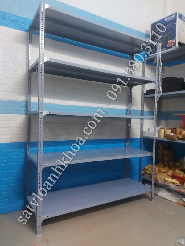 Kệ sắt V lỗ - Sắt V Lỗ Anh Khoa