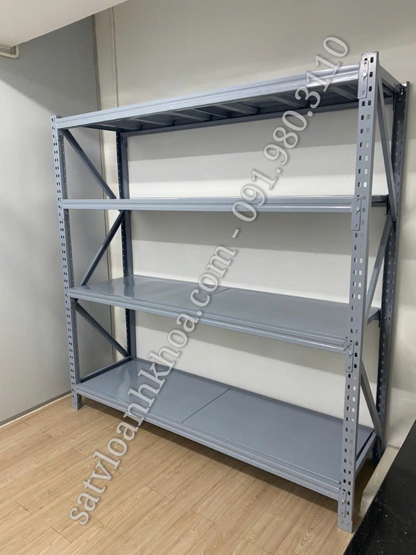 Kệ Trung Tải - Sắt V Lỗ Anh Khoa