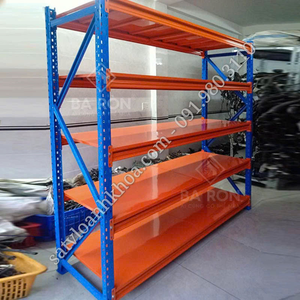 Kệ Trung Tải - Sắt V Lỗ Anh Khoa