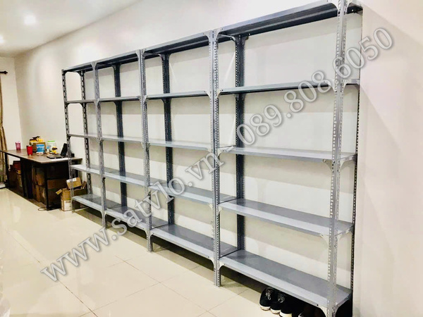 Kệ sắt V lỗ - Sắt V Lỗ Anh Khoa