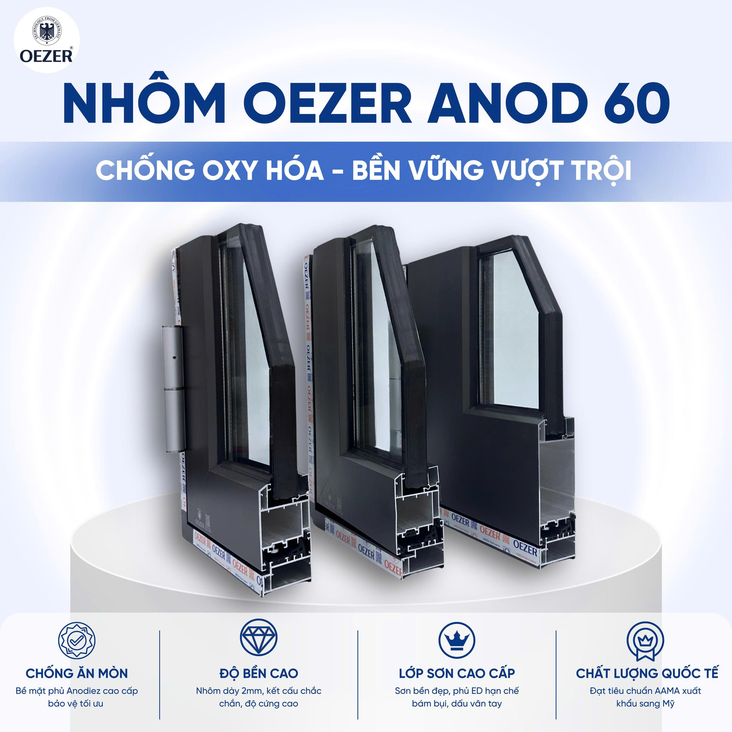Nhôm Eazer Anod