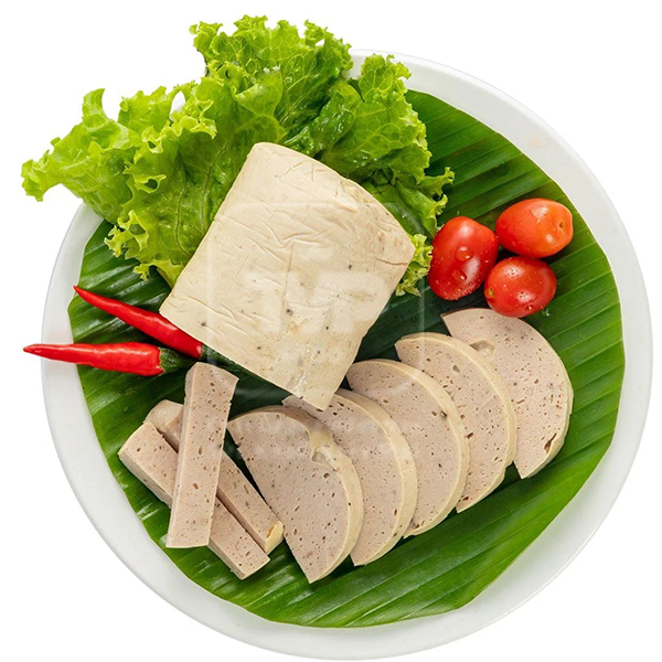 Giò lụa lá - TVP FOOD - Công Ty TNHH Sản Xuất Thương Mại Thực Phẩm Tân Vĩnh Phát