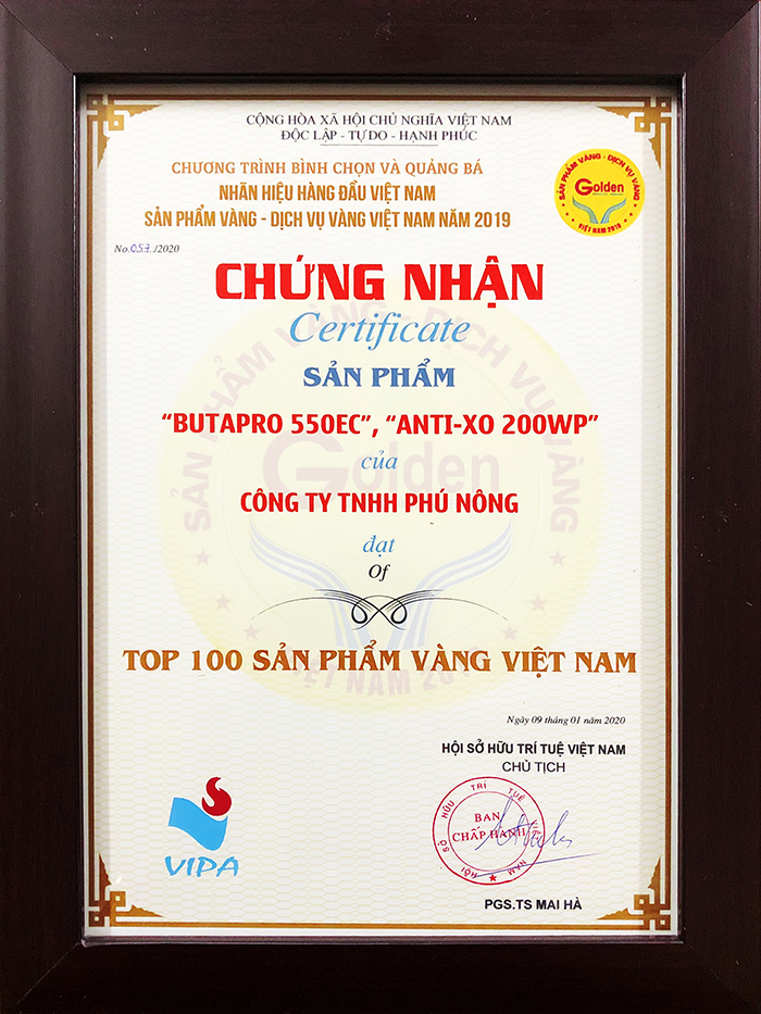  - Thuốc Bảo Vệ Thực Vật Phú Nông - Công Ty TNHH Phú Nông
