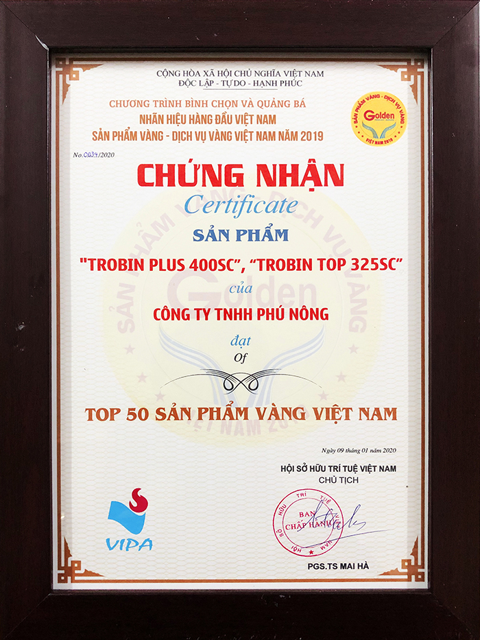  - Thuốc Bảo Vệ Thực Vật Phú Nông - Công Ty TNHH Phú Nông