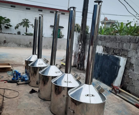 Lò hóa vàng mã không khói, không bụi