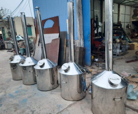 Lò hóa vàng mã không khói, không bụi