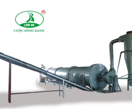 Máy sấy phân gà 5 tấn