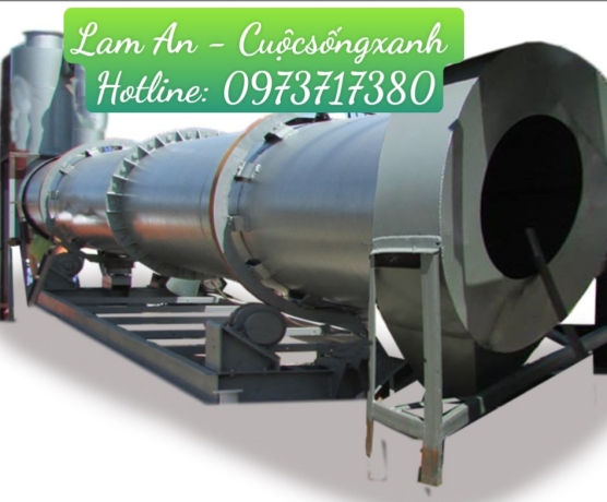 Máy sấy phân lân 8 tấn
