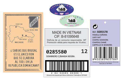 In tem Label