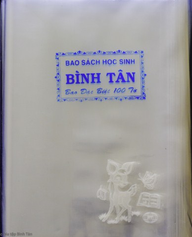 Bìa tập kiếng - Túi Nilon Phú Thịnh Bình Tân - Công Ty TNHH Phú Thịnh Bình Tân