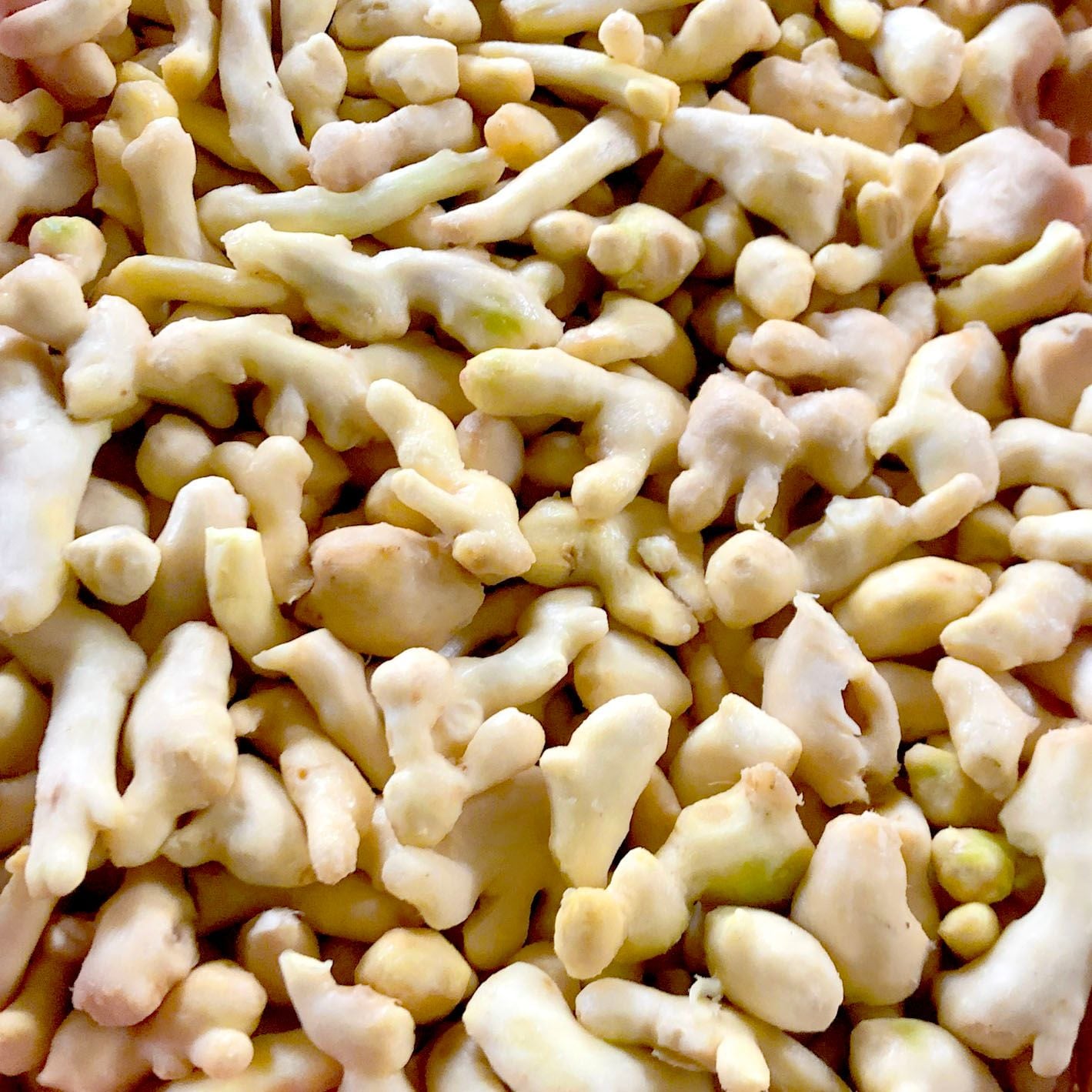 Gừng cạo vỏ - Gừng Trí Đức - Công Ty TNHH Xuất Nhập Khẩu Trí Đức