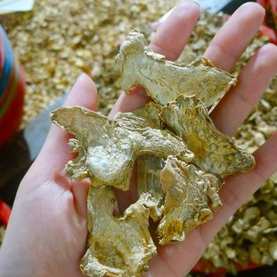 Gừng khô lát - Gừng Trí Đức - Công Ty TNHH Xuất Nhập Khẩu Trí Đức