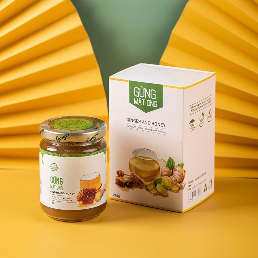Gừng mật ong lên men - Gừng Trí Đức - Công Ty TNHH Xuất Nhập Khẩu Trí Đức