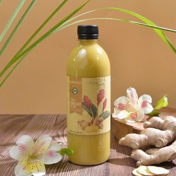 Nước gừng xay - Gừng Trí Đức - Công Ty TNHH Xuất Nhập Khẩu Trí Đức
