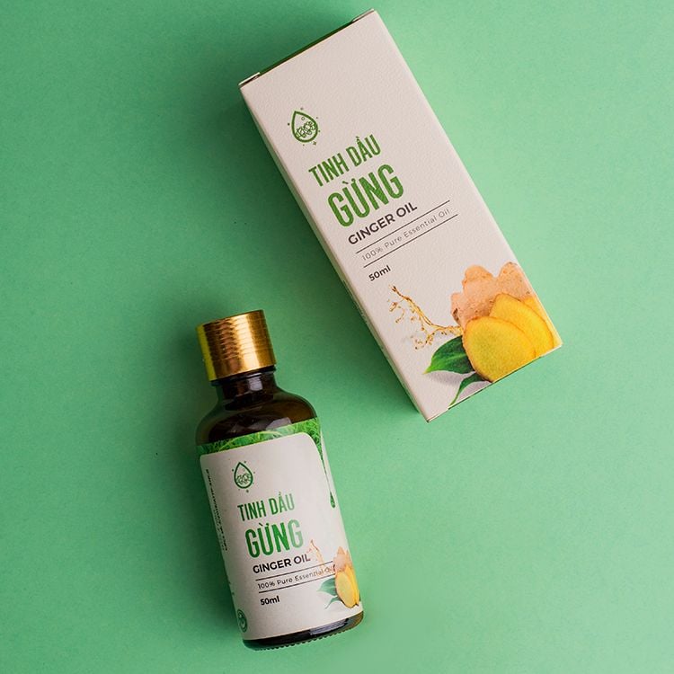 Tinh dầu gừng - Gừng Trí Đức - Công Ty TNHH Xuất Nhập Khẩu Trí Đức