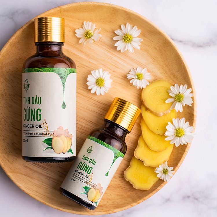 Tinh dầu gừng - Gừng Trí Đức - Công Ty TNHH Xuất Nhập Khẩu Trí Đức