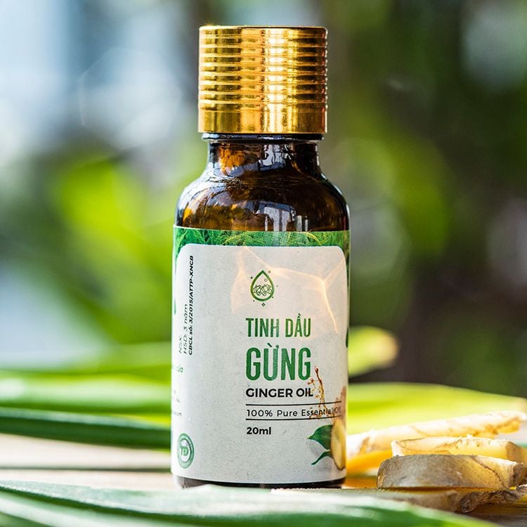 Tinh dầu gừng - Gừng Trí Đức - Công Ty TNHH Xuất Nhập Khẩu Trí Đức
