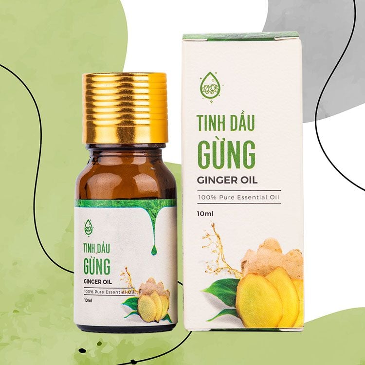 Tinh dầu gừng - Gừng Trí Đức - Công Ty TNHH Xuất Nhập Khẩu Trí Đức