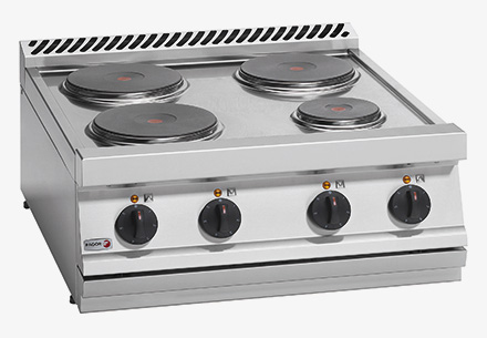 Bếp Âu 4 bếp không có lò nướng dùng điện - FNB Solutions - Công Ty TNHH Giải Pháp FNB